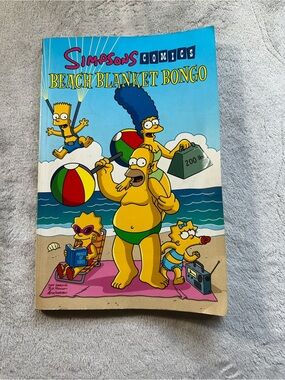 The Simpsons Beach Blanket Bongo Graphic Comic